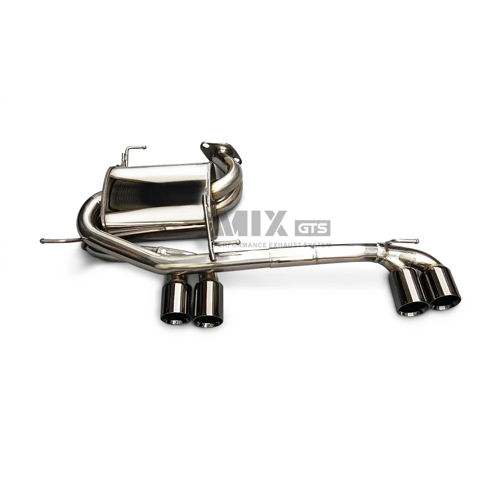 Escape deportivo BMW E90 318i 320i 325i de acero inoxidable - imagen 3