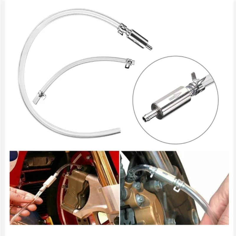 Kit de purga de frenos hidráulicos para moto con manguera - imagen 4