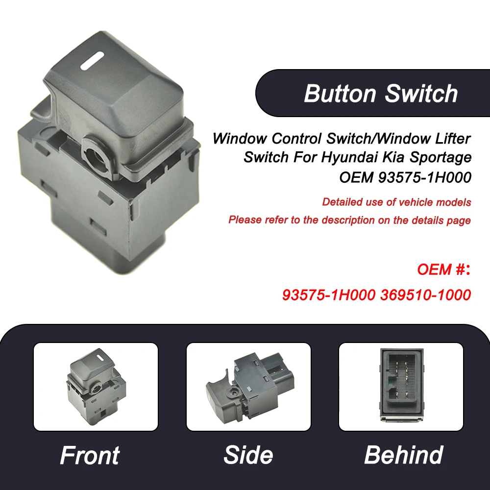 Mando elevador ventanilla Kia Sportage 2011-2015 93575-1H000