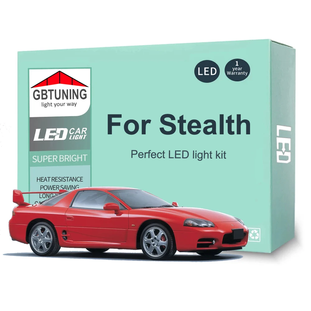 Kit Bombillas LED Interior Canbus – Dodge Stealth 1991-1996