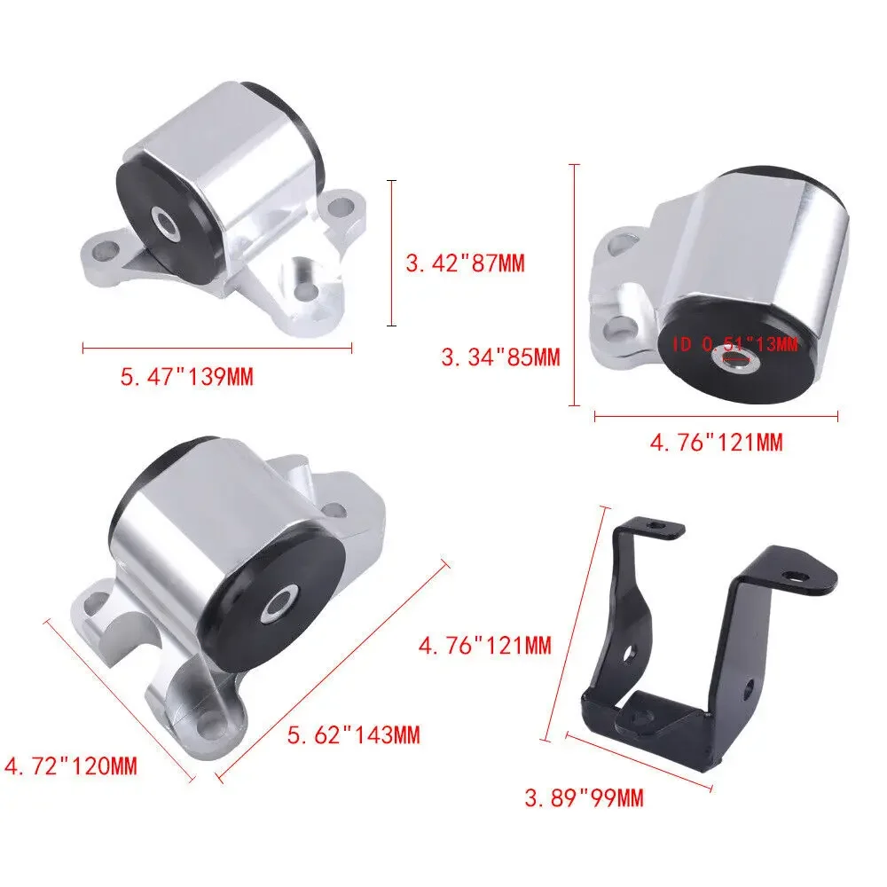 Soportes de motor para Honda Civic EK 1996-2000 D/B Series - imagen 3
