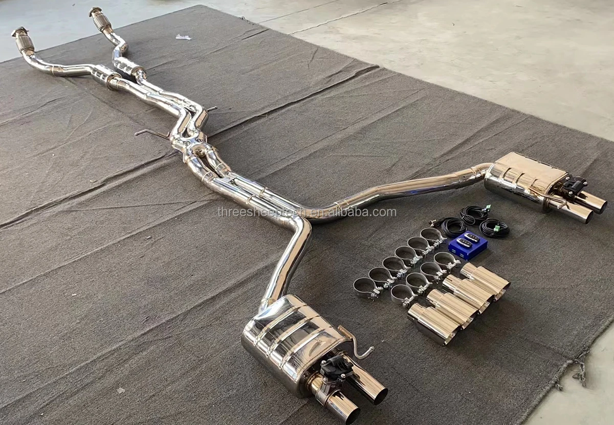 Escape catback instalado en Audi S6