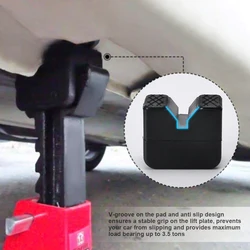 Almohadilla goma conector suelo universal vehículo antideslizante
