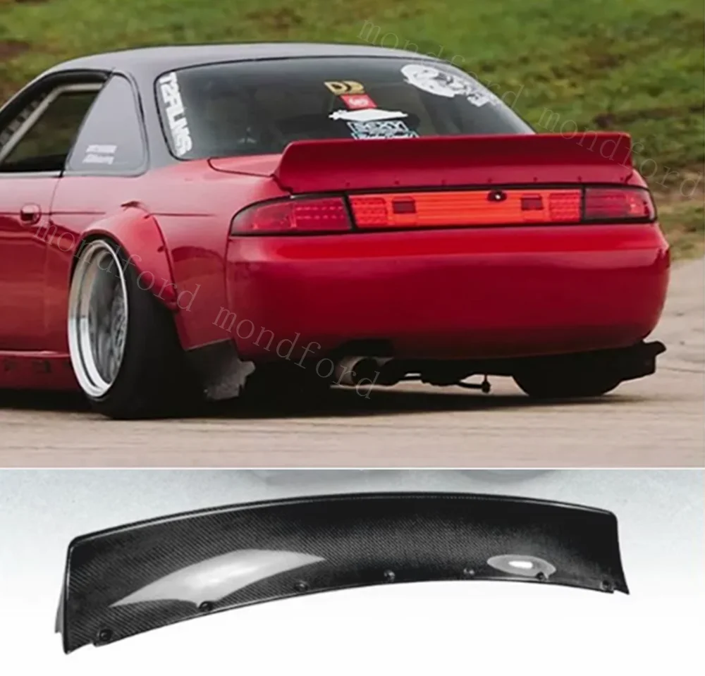 Alerón trasero de fibra de vidrio estilo RB para Nissan Silvia S14
