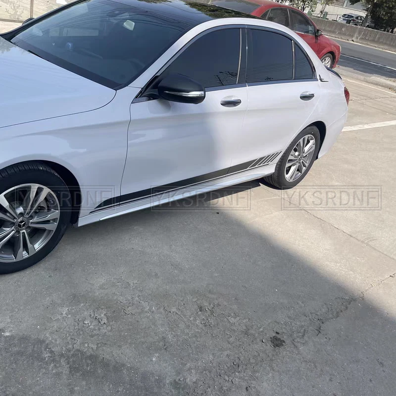 Embellecedor ventanilla lentejuelas negro Mercedes Clase C W205 - imagen 5