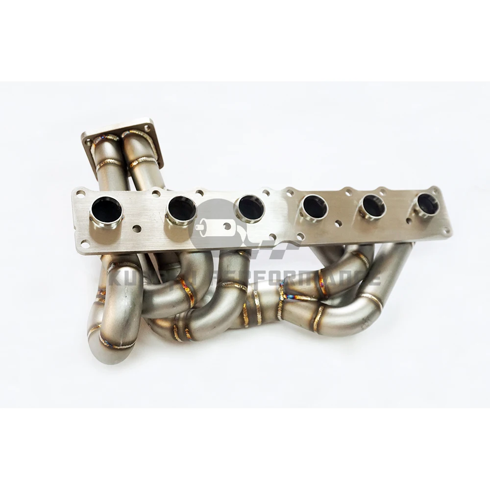 Colector de escape KUNGFU para BMW N54 con puerto wastegate de 44 mm - imagen 2