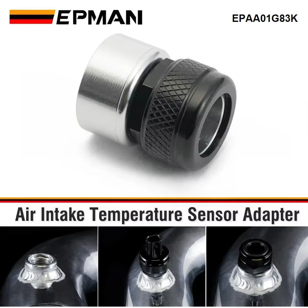 Adaptador aluminio sensor temperatura admisión K-Swap K20/K24 Civic EG/EK