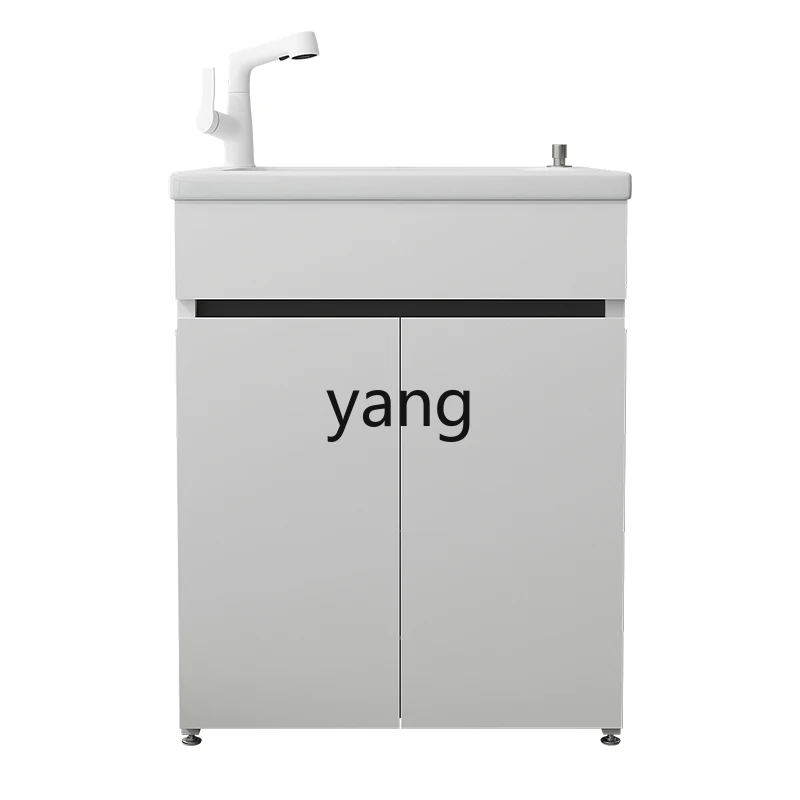 LH Balcón Gabinete lavandería – Lavabo cerámica estrecho - imagen 2