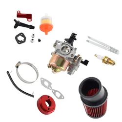 Adaptador filtro aire carburador rojo – Predator 212cc 196cc Go Kart