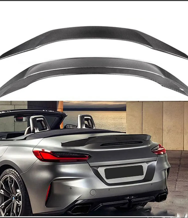 Alerón trasero fibra de carbono BMW Z4 G29 vista lateral