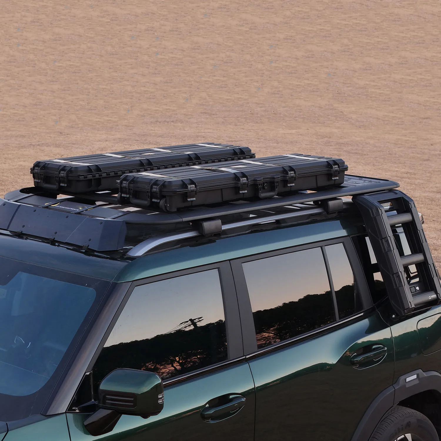Baúl de techo 48L impermeable para coche