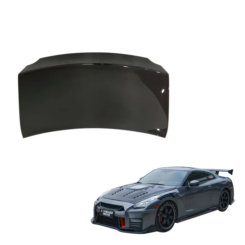 Tapa maletero fibra carbono Nissan GTR R35