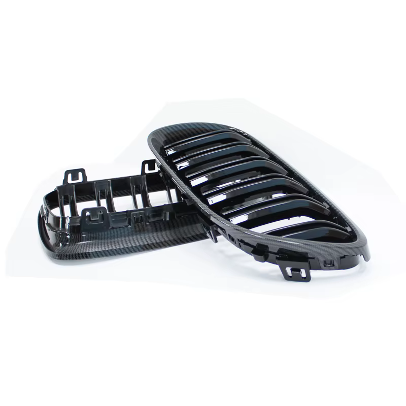 Rejillas de doble riñón negras BMW Serie 3 E92/E93 LCI - imagen 4