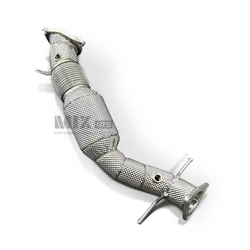 Bajante de escape de acero inoxidable para Land Rover Evoque 2.0T