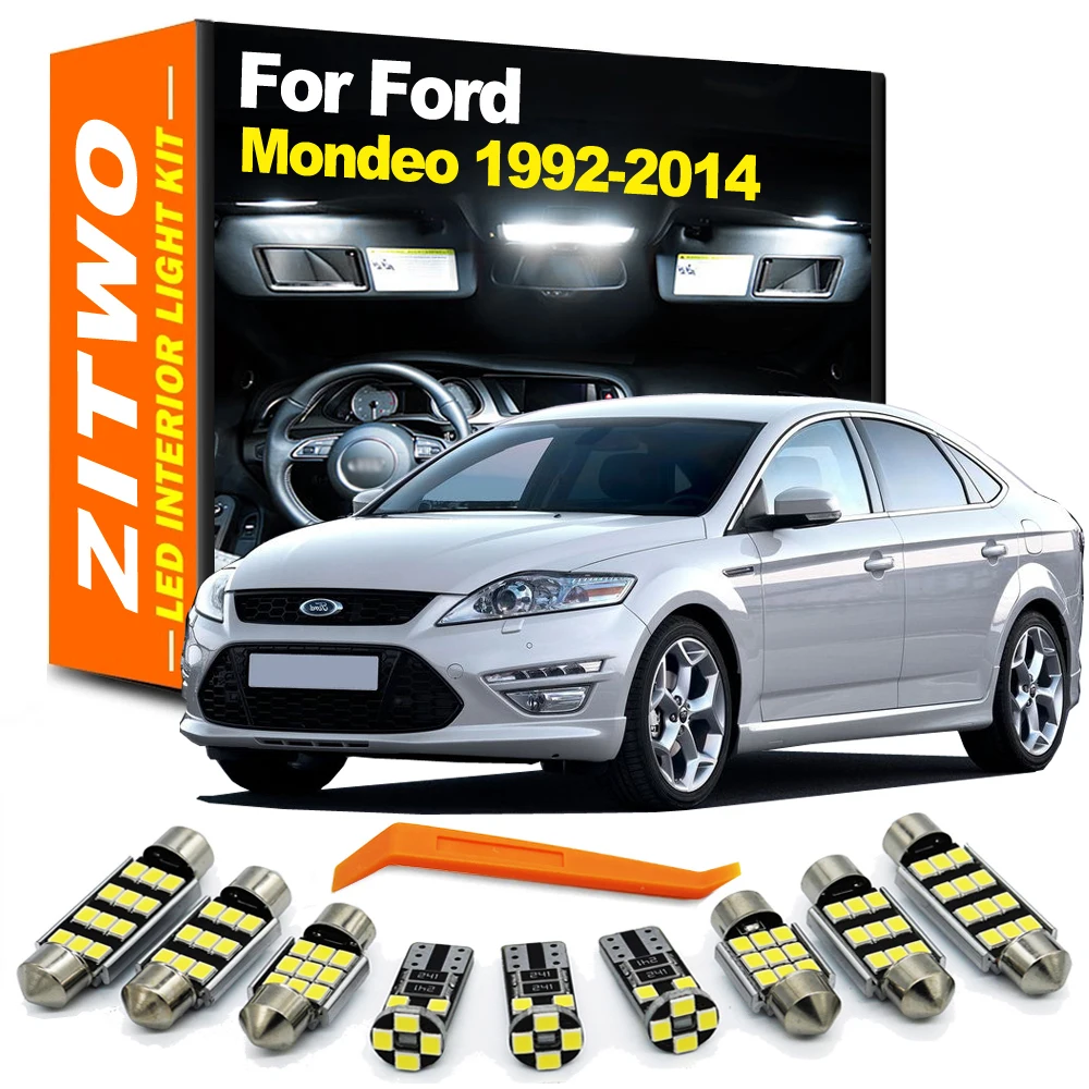 ZITWO Kit luces LED interiores coche – Ford Mondeo MK1 a MK4