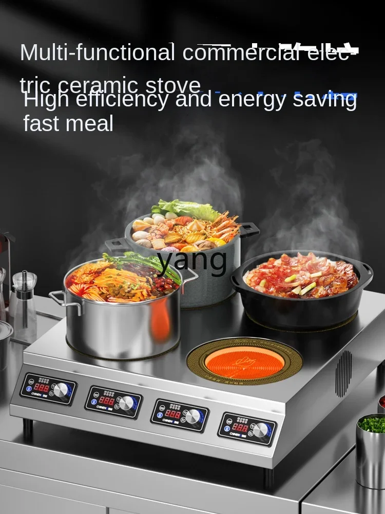 Cocina inducción comercial CX alta potencia – Placa cerámica multicabezal - imagen 3