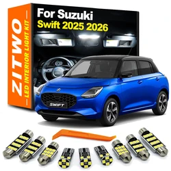 Kit luces LED interior ZITWO para Suzuki Swift 2025 2026 Canbus
