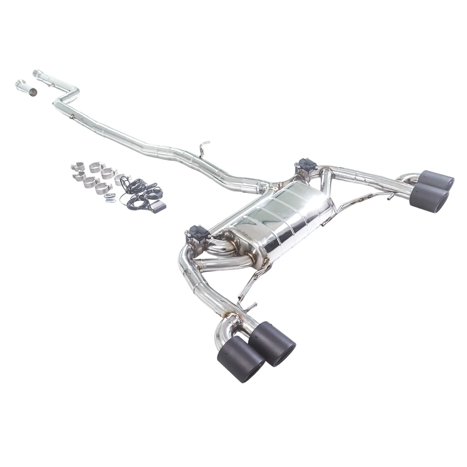Silenciador escape GFC Catback con válvula eléctrica – BMW X3/X4 2.0T - imagen 2