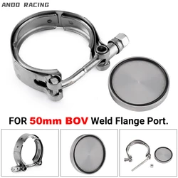 Adaptador de brida para BOV universal de aluminio