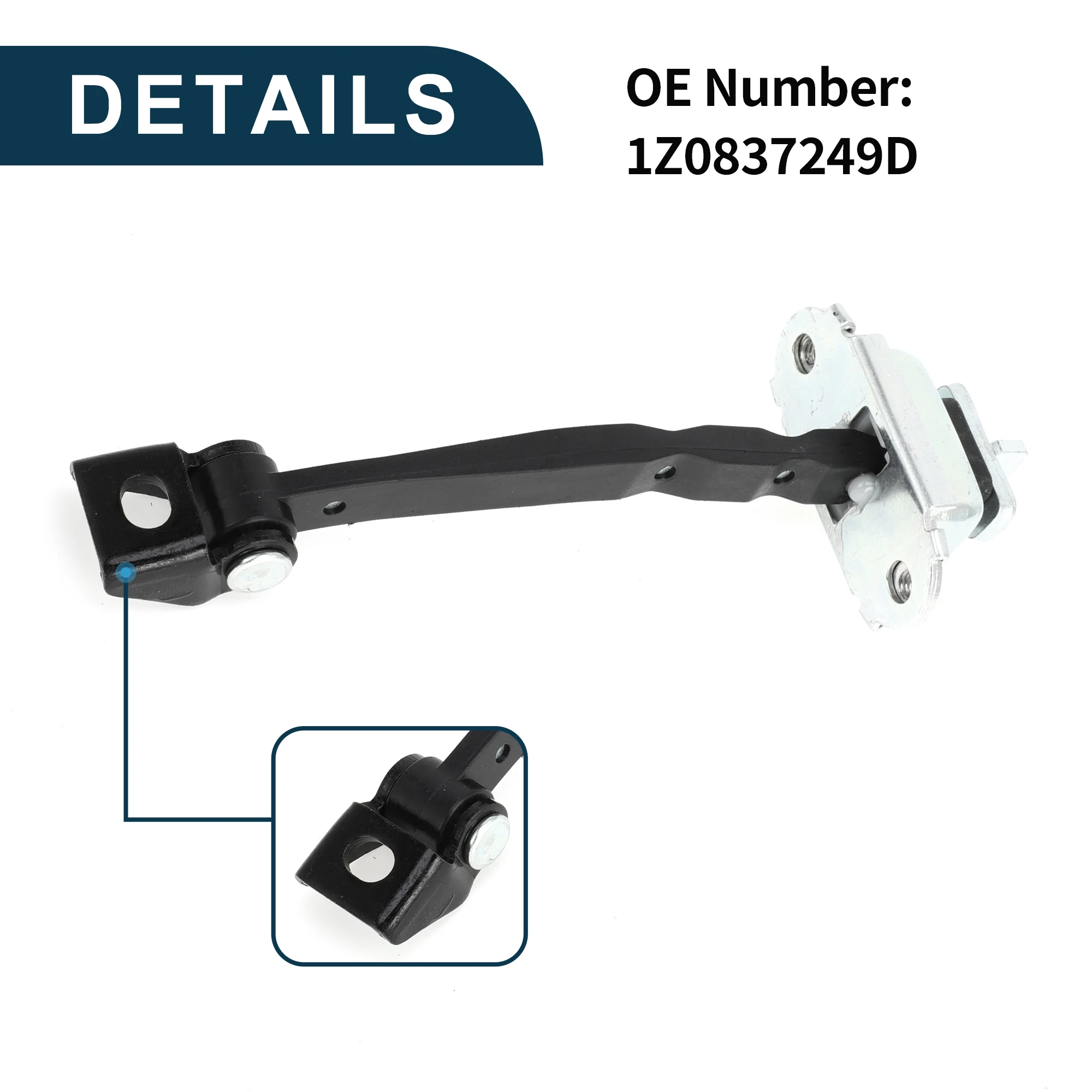 UXCELL 0837249D tope de correa retención puerta Skoda Octavia Mk2 - imagen 5
