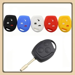 Funda de silicona para llave Ford Focus, Fiesta y Mondeo 3 botones