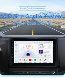 Radio Android con cámara 360° para Renault Express 2021-2022, CarPlay
