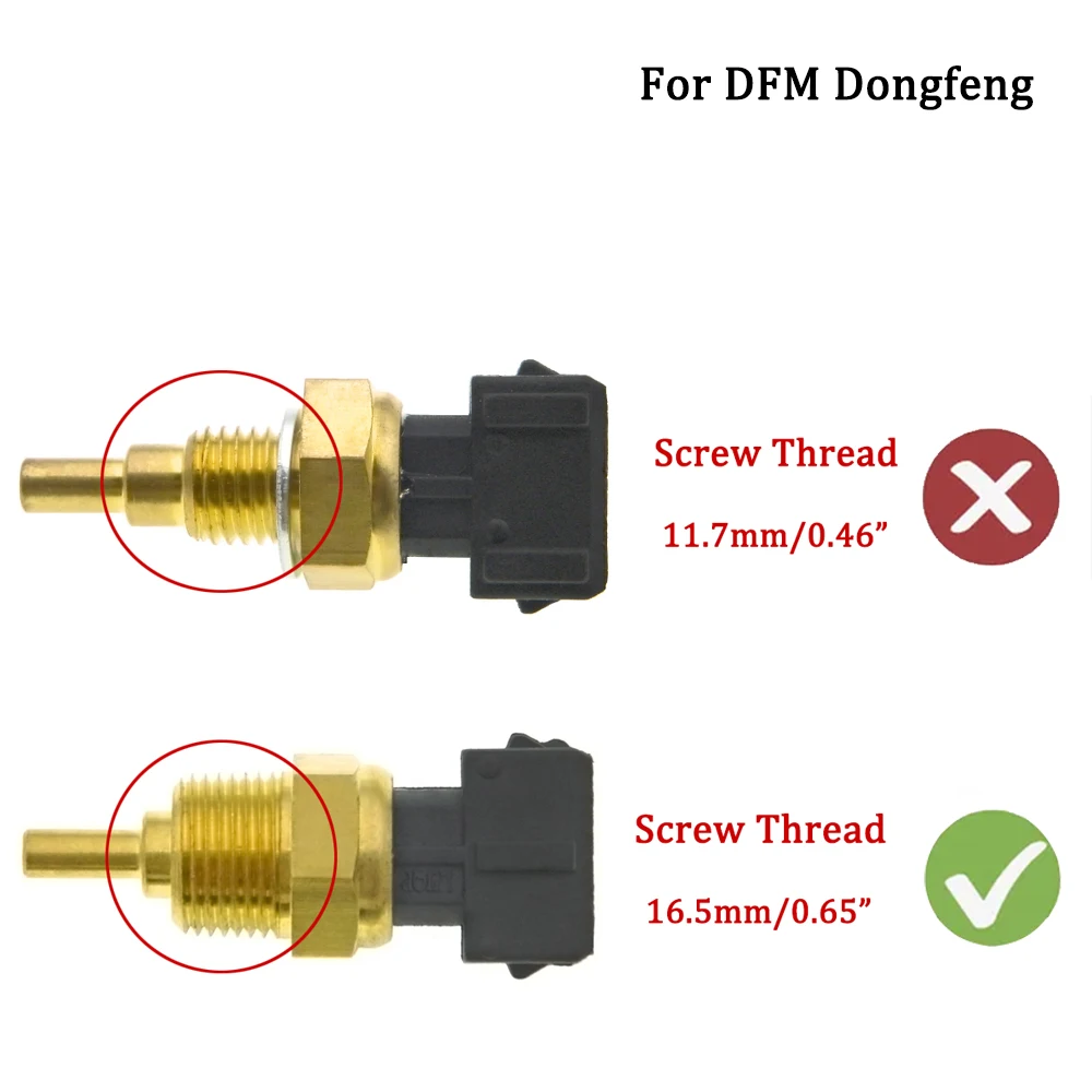 Sensor de temperatura del refrigerante para Chery Mini Van 4A13/4A15 - imagen 4