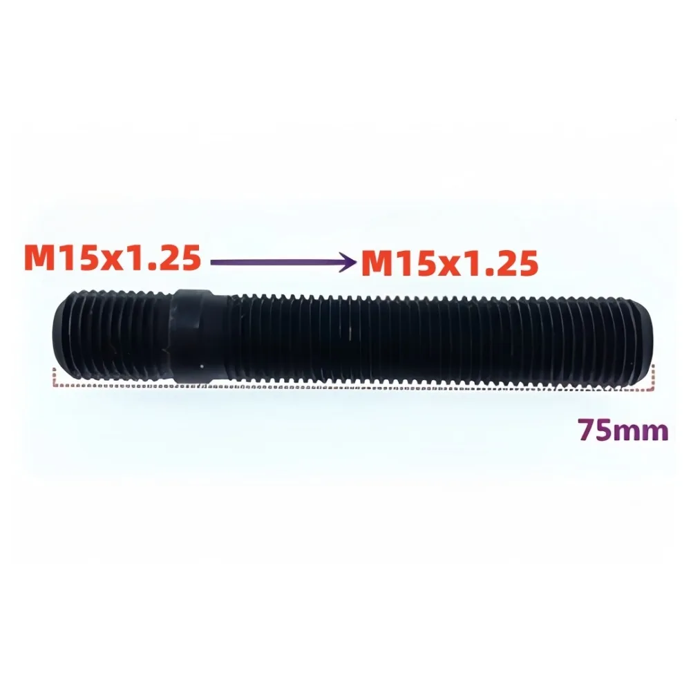 Adaptador rosca rueda 75 mm para pernos M14 y M15 - imagen 3