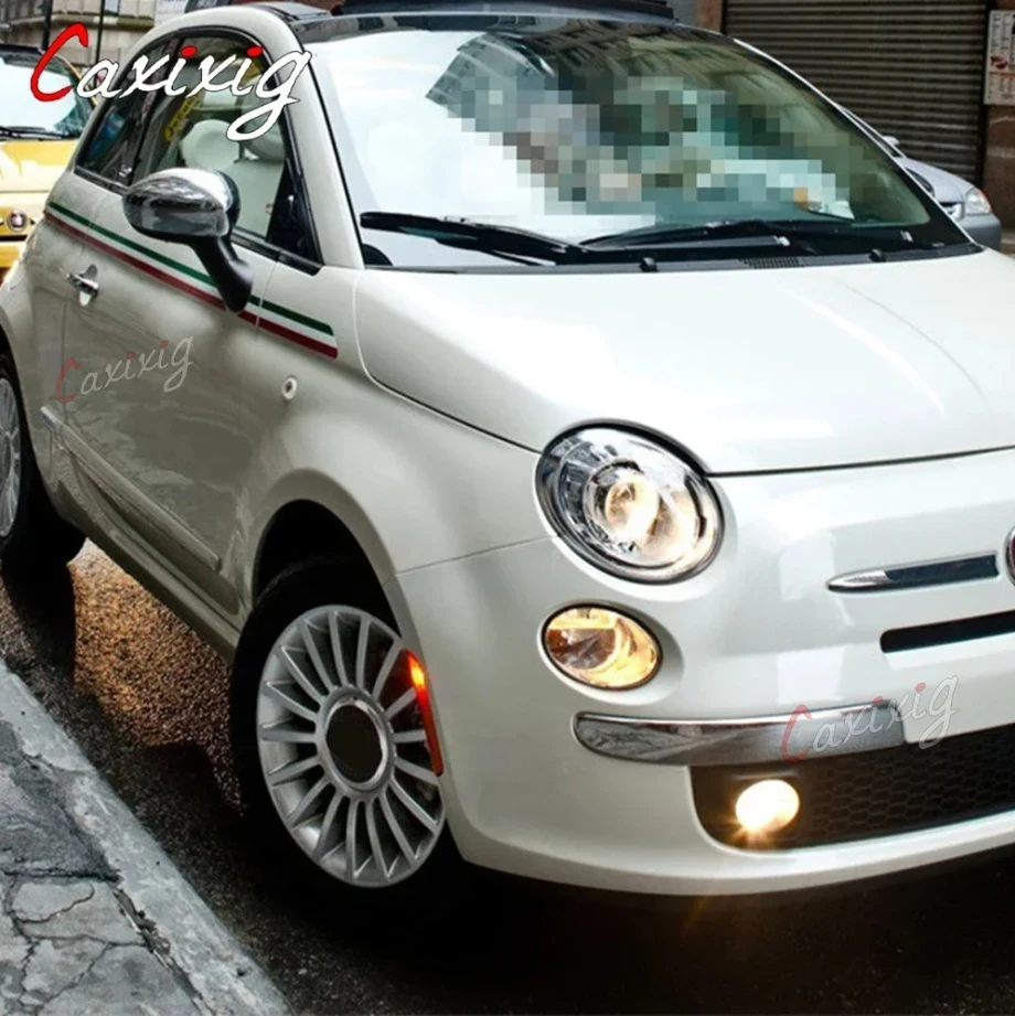 Vinilos laterales con bandera italiana para Fiat 500 - imagen 4