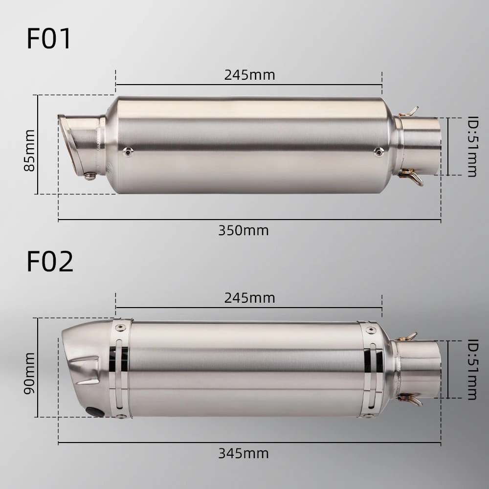 Tubo de escape para motocicleta DUKE - imagen 5
