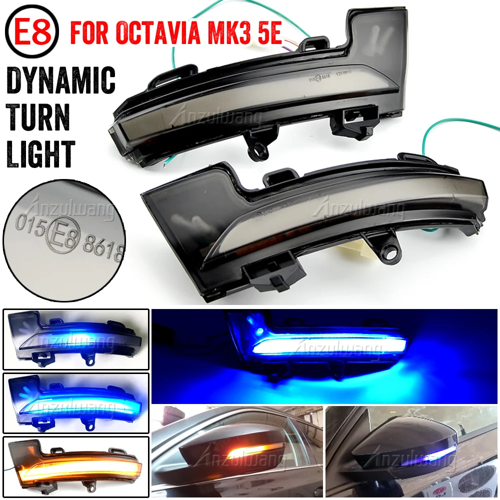 Kit de luces LED izquierda y derecha para espejo lateral