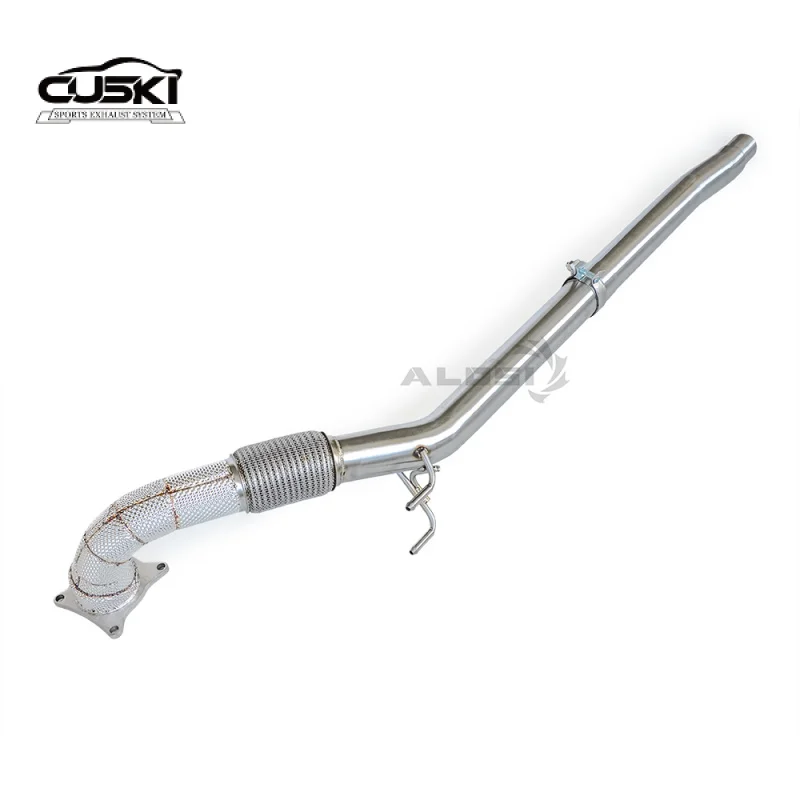 Bajante escape alto rendimiento inoxidable 304 para Audi Q3 2.0 T