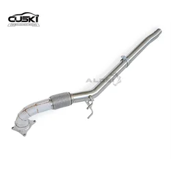 Bajante escape alto rendimiento inoxidable 304 para Audi Q3 2.0 T