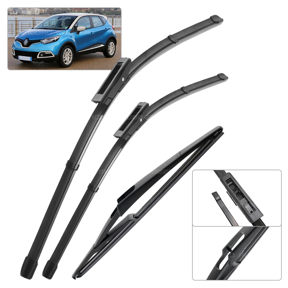 Kit escobillas limpiaparabrisas Renault Captur 2013-2016 - 24"+16"+11" - imagen 2