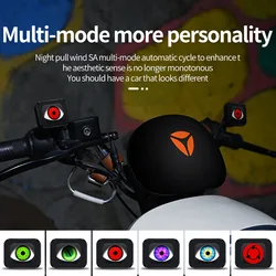 Luces LED Devil Eye externas para espejo retrovisor – coche eléctrico