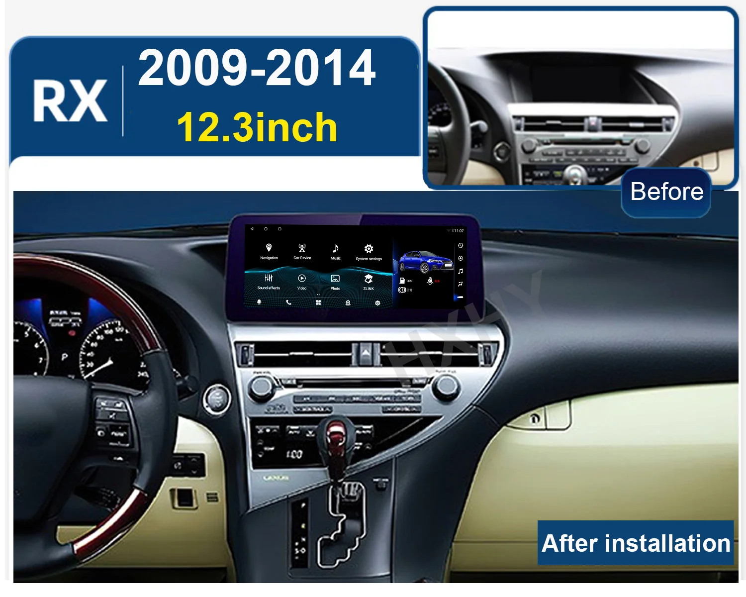 Compatibilidad con Lexus RX