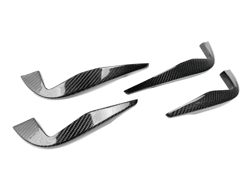 Canards de fibra de carbono para parachoques delantero Audi TT RS MK3 2015-2019 - imagen 5