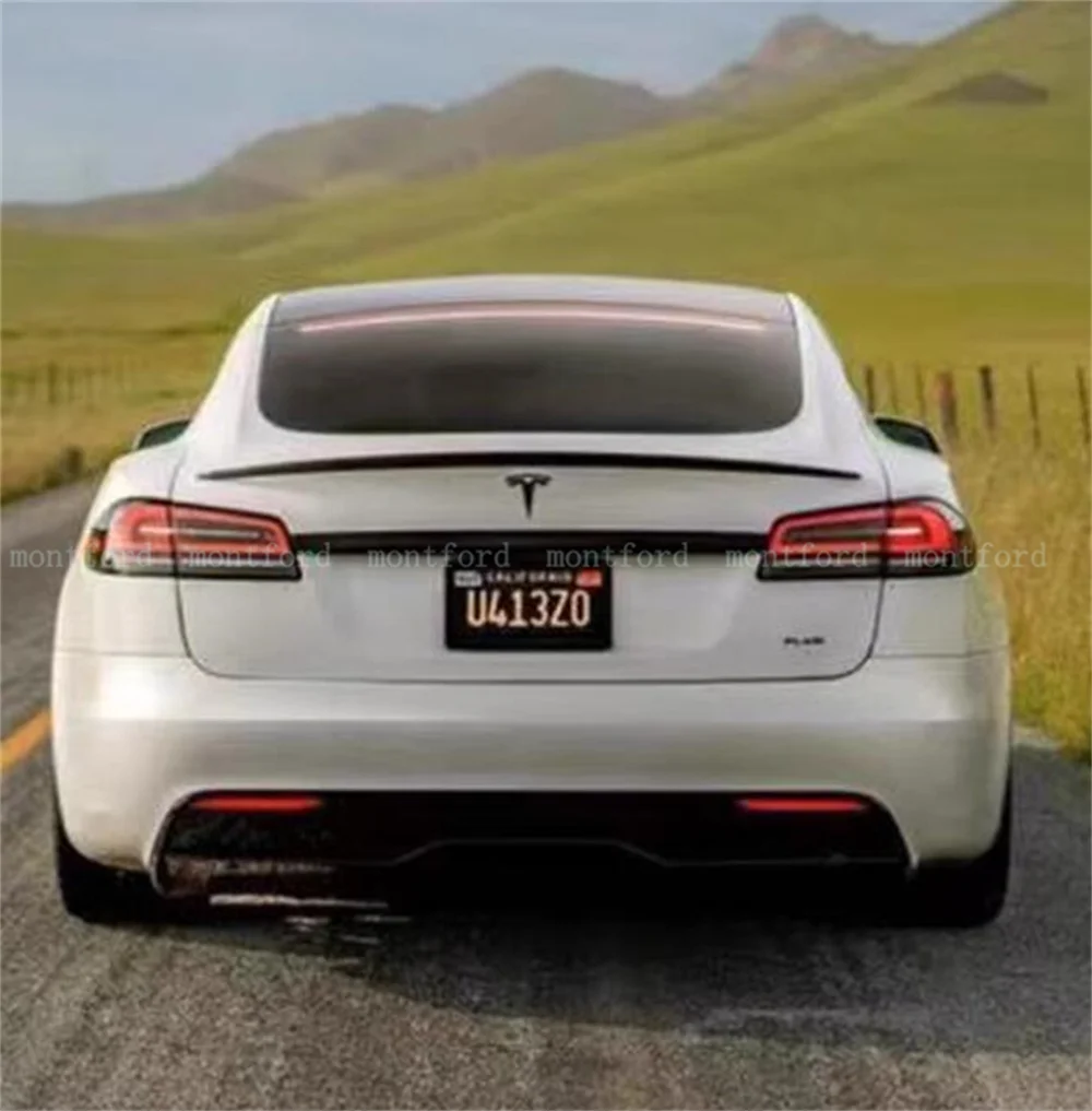 Alerón trasero ABS imprimado para Tesla Model S 2012-2023 - imagen 3