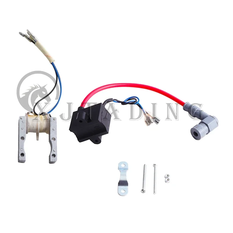 Bobina de encendido CDI para motocicleta Magneto para motor de 2 tiempos motorizado 49cc 60cc 80cc accesorios para bicicleta motorizada