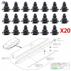 Subaru clips moldura exterior 20 pzas para Forester/Impreza/Levorg XV