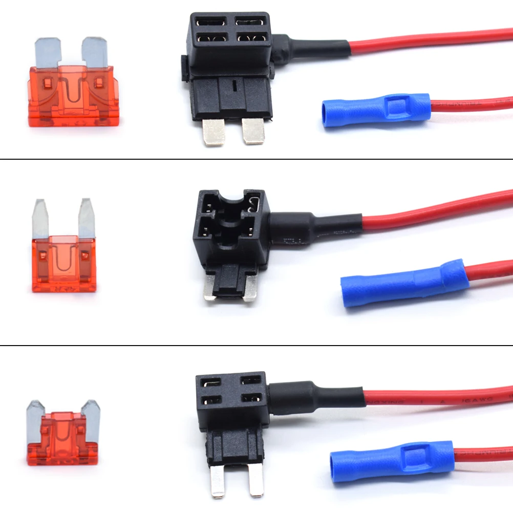 Fusible cuchilla 10A 12V Micro/Mini/Estándar universal - imagen 3