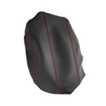 Black with red