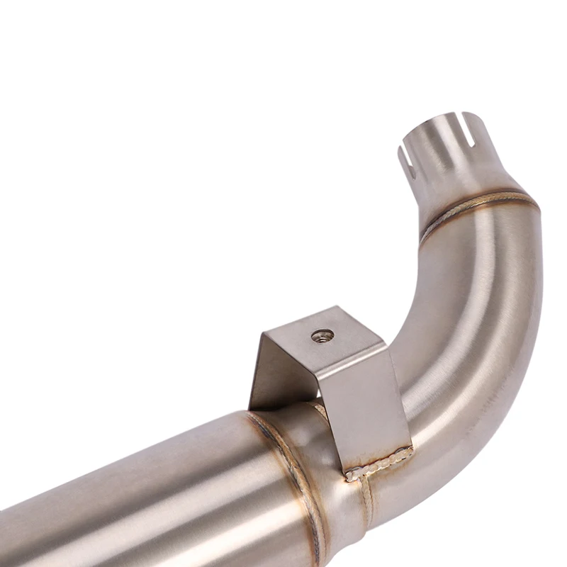 Escape slip-on de titanio con tubo intermedio para Benelli 600 - imagen 4