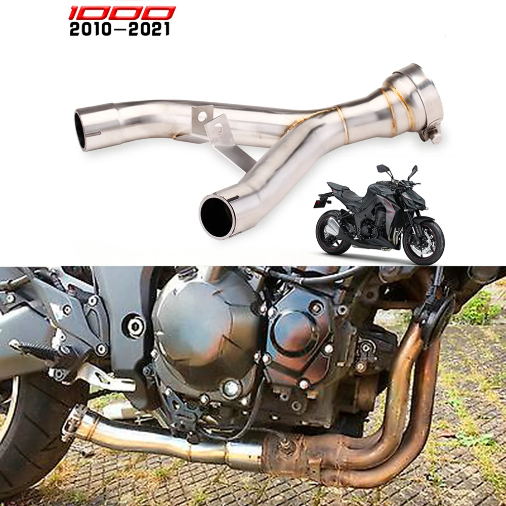 Silenciador escape doble salida 51mm Kawasaki Z1000 2010-2021