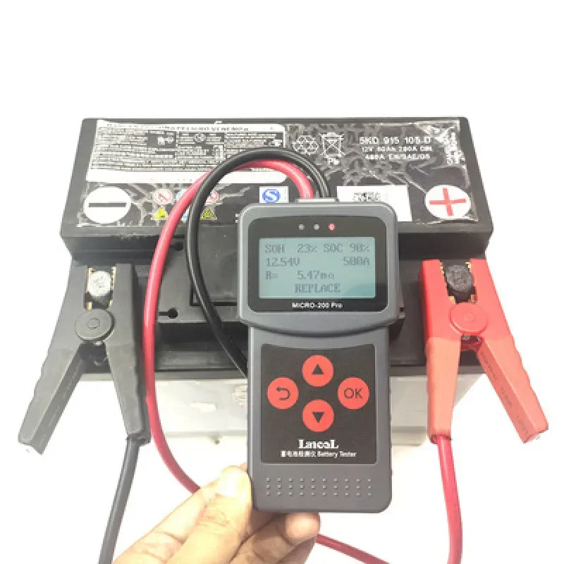Probador de baterías para coche, moto y vehículo eléctrico - imagen 3