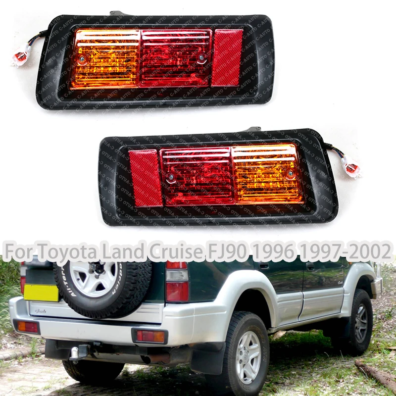 Reflectores traseros izquierdo y derecho para Toyota Land Cruiser FJ90