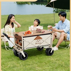 Vagón plegable de carga resistente para coche – uso camping y picnic