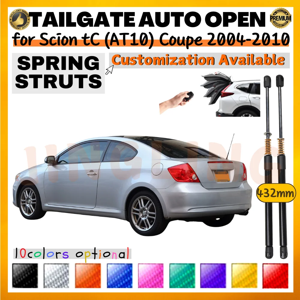 Amortiguadores de maletero para Scion tC Coupé 2004-2010