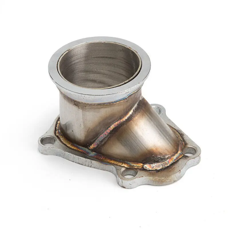 Brida conversión turbo TD04 a V-band 3 pulgadas – Subaru WRX/Saab - imagen 2