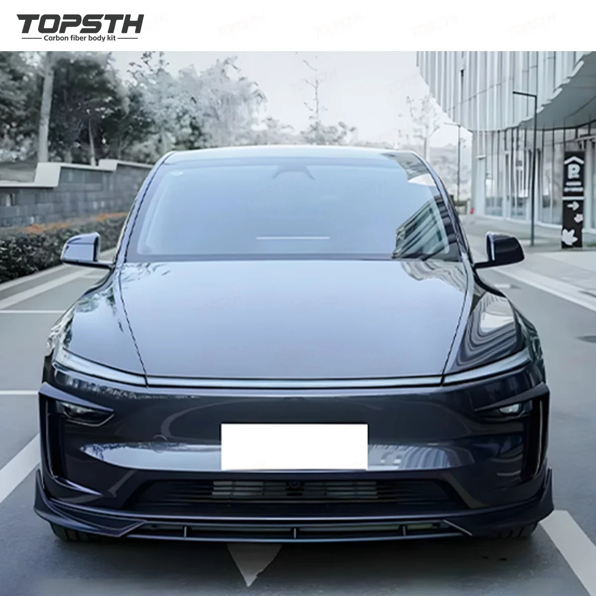 Kit carrocería deportivo Tesla Model Y Juniper: parachoques y difusor - imagen 4